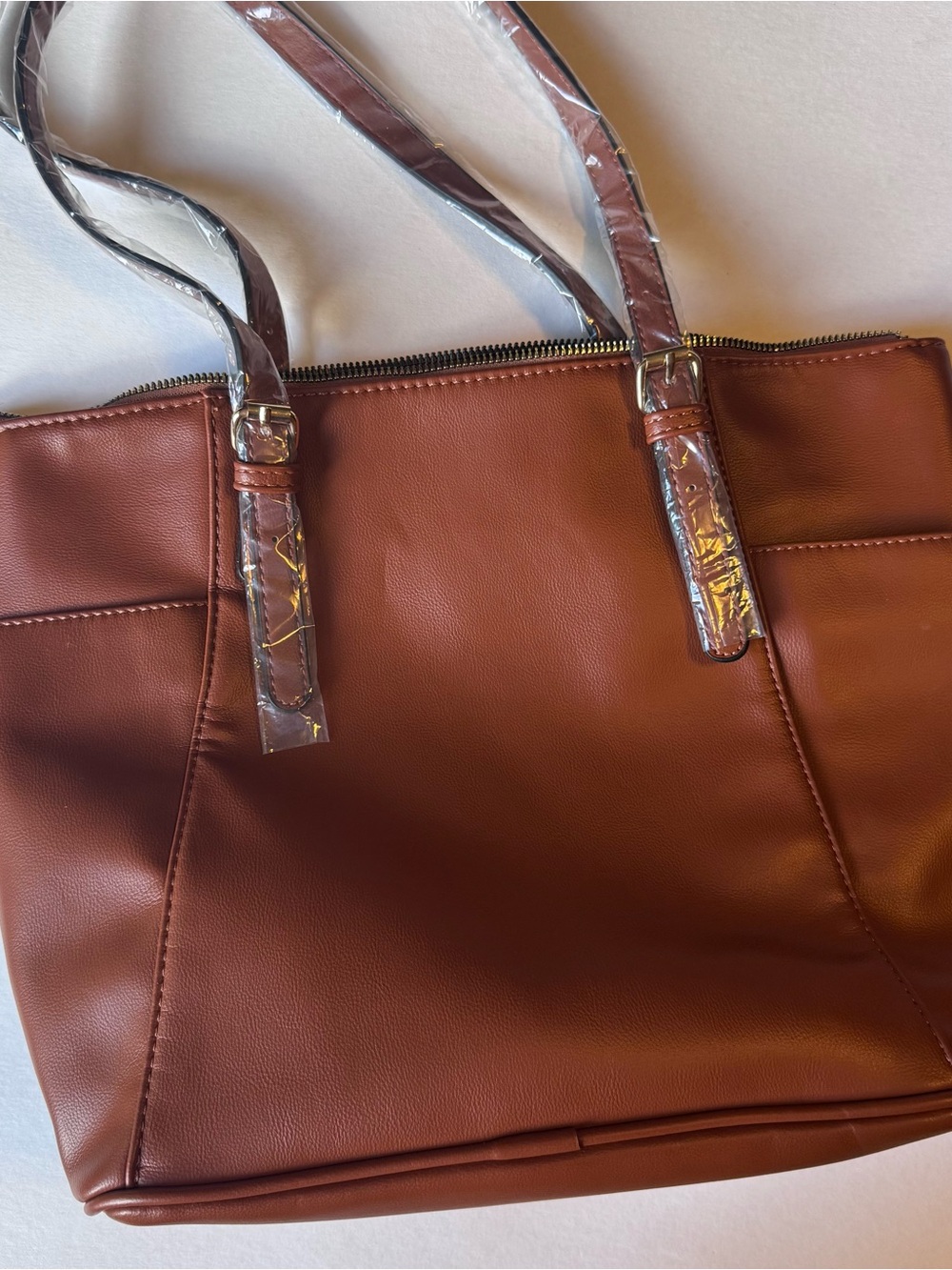 Maria Bochi Collection| Women's Shoulder Bag in Cognac Brown| Brand new| NWT
